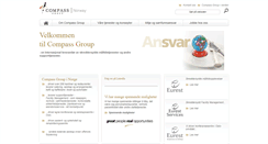 Desktop Screenshot of compass-group.no